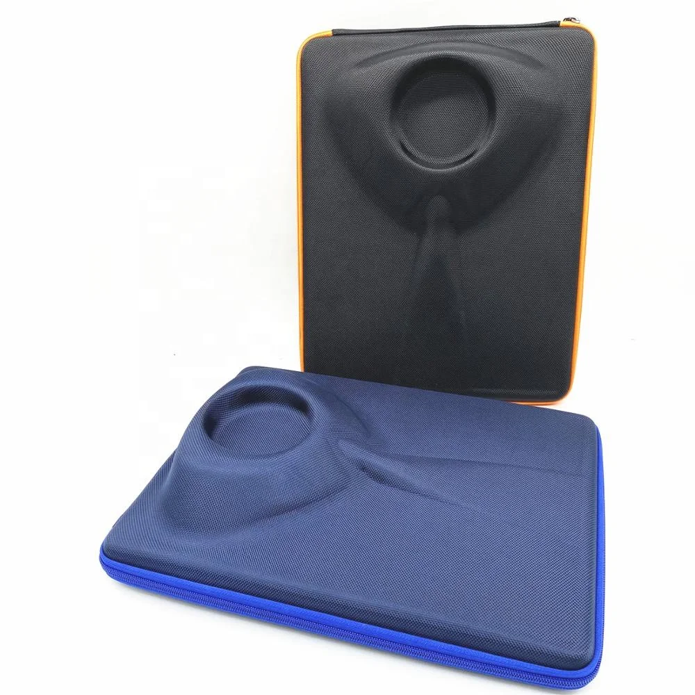 Custom mold shape men travel business zipper hard shell EVA shirt case