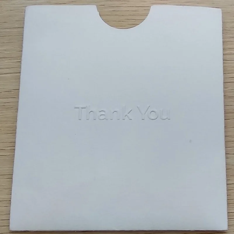 Hotel Room Card Thank You Card Set Key Card Paper Sleeve Invitation Birthday Custom Gift Packaging Holder Receipt Genvelope