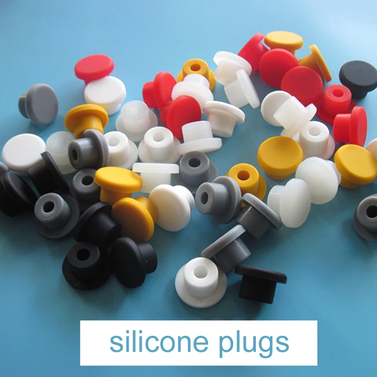OEM Customize Sealing Natural Rubber End Cap with Various Sizes Fixed Silicone Rubber Plug/stopper Sealing Parts
