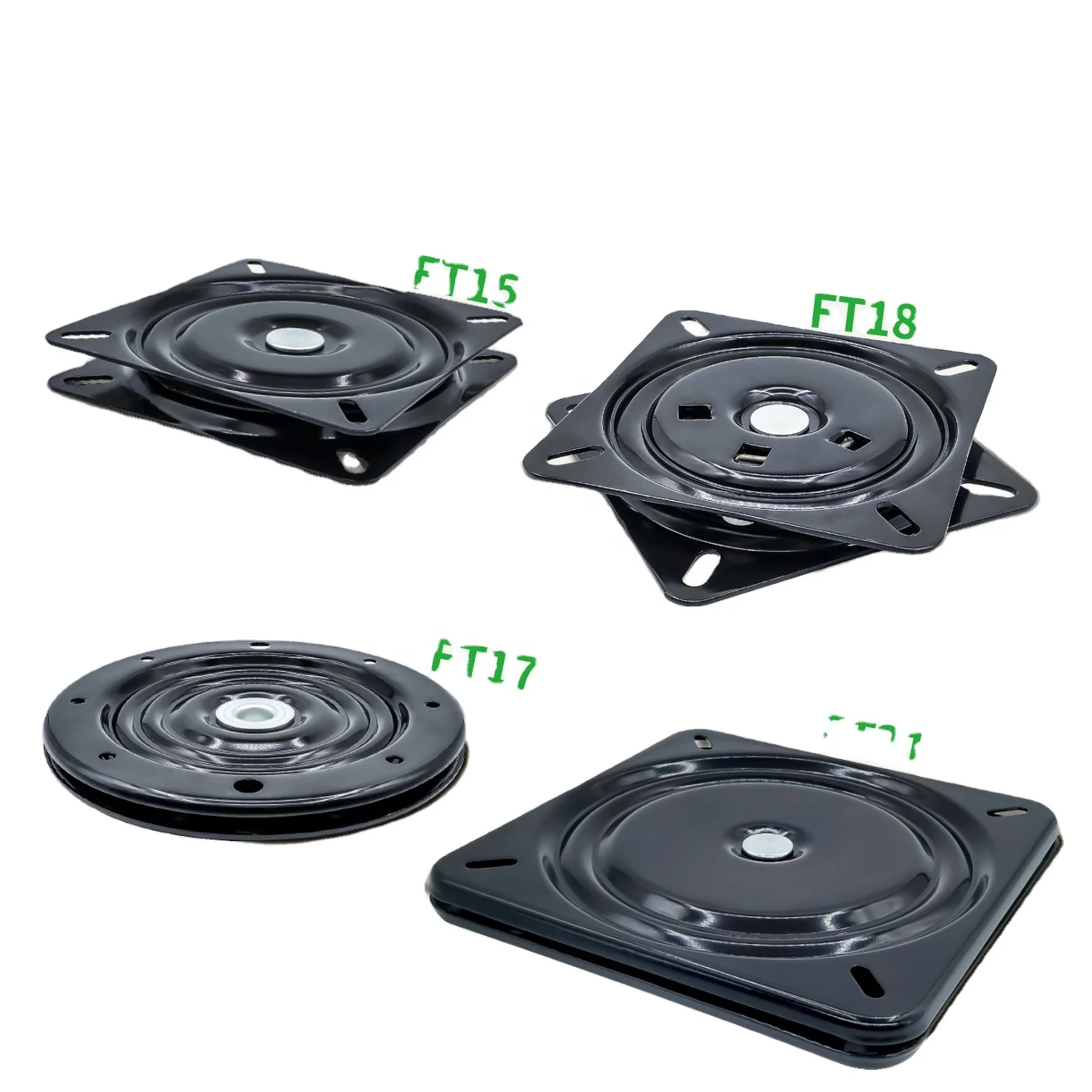 Seat Swivel Base Turntable Rotating Swivel Heavy Duty 360 Degree Chair Base Turntable Square Lazy Susan Swivel Plate