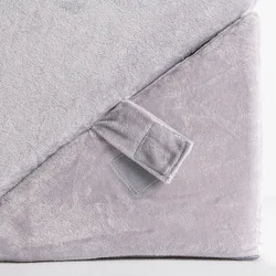 multi-functional triangle bed memory foam wedge pillow cutting reading pillow back support pillow memory foam orthopedic