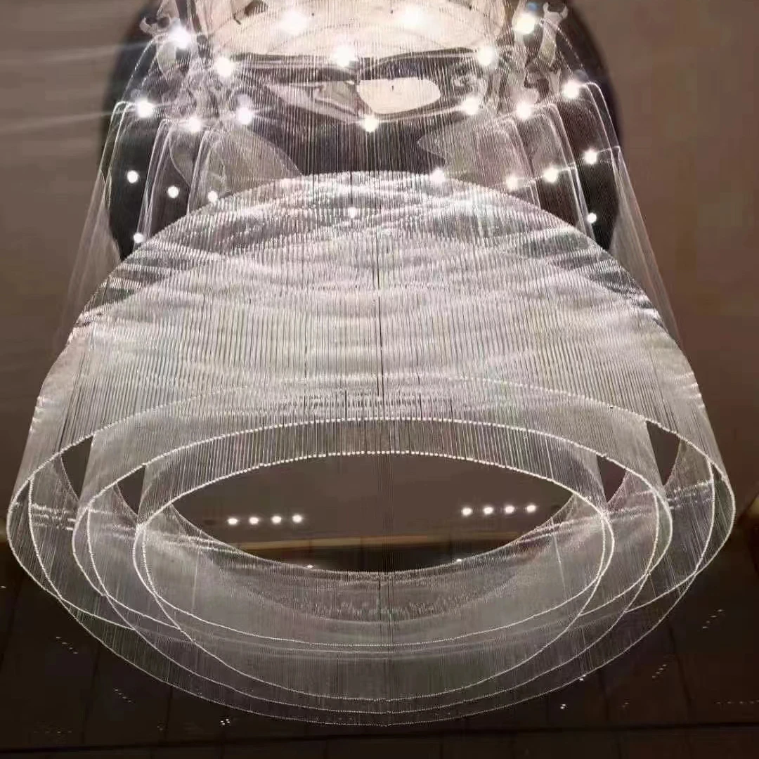 Non standard custom big hotel banquet chandelier professional factory supply certificates available