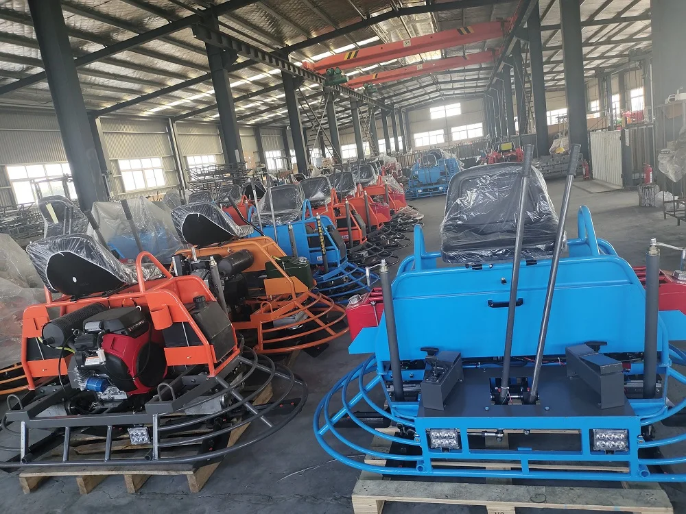 Wholesale Price Lifan Power Float Machine Concrete Finishing Ride On Concrete Power Trowel With Gasoline Engine