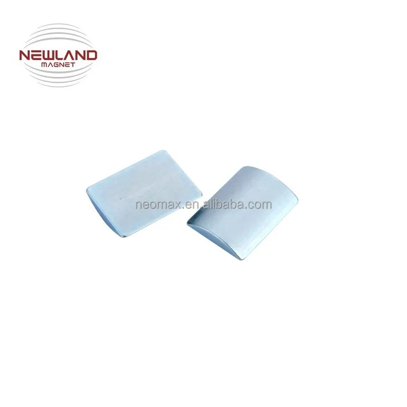 Customized High Performance N55 N52 Strong Rare Earth Motor ARC Segmentation Neodymium Magnets for Motor Rotor