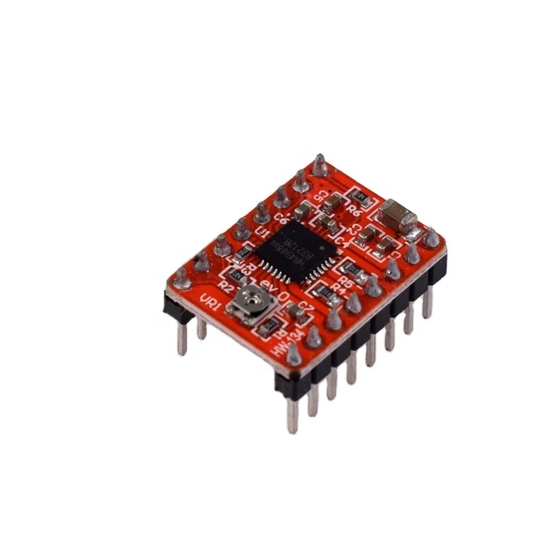 #134A Hot sale 3D printer 2oz Reprap controller board  drive module A4988 stepper motor driver module