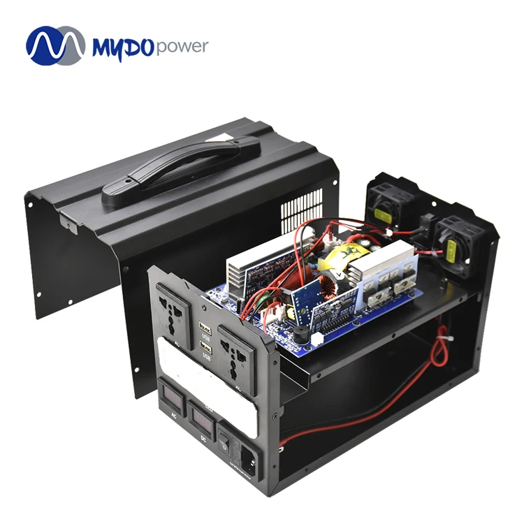 Gongdi 1000w portable power station housing power bank shell pcb motherboard keyboard powerhouse 1000w Emergency Power Backup