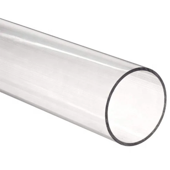 High Quality Transparent Polycarbonate Tube  with end caps