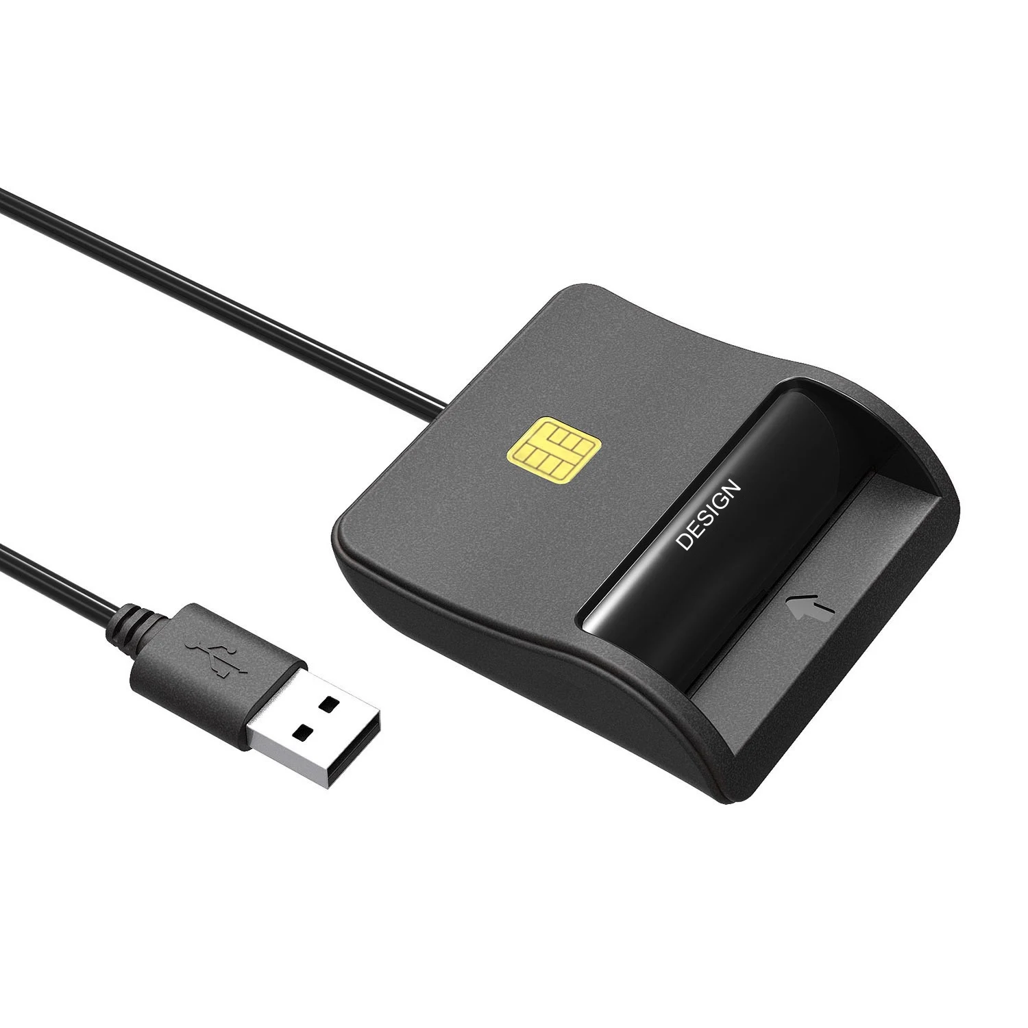  Высококлассный считыватель смарт-карт USB 2 0 поддерживает магнитный чип ATM IC ID