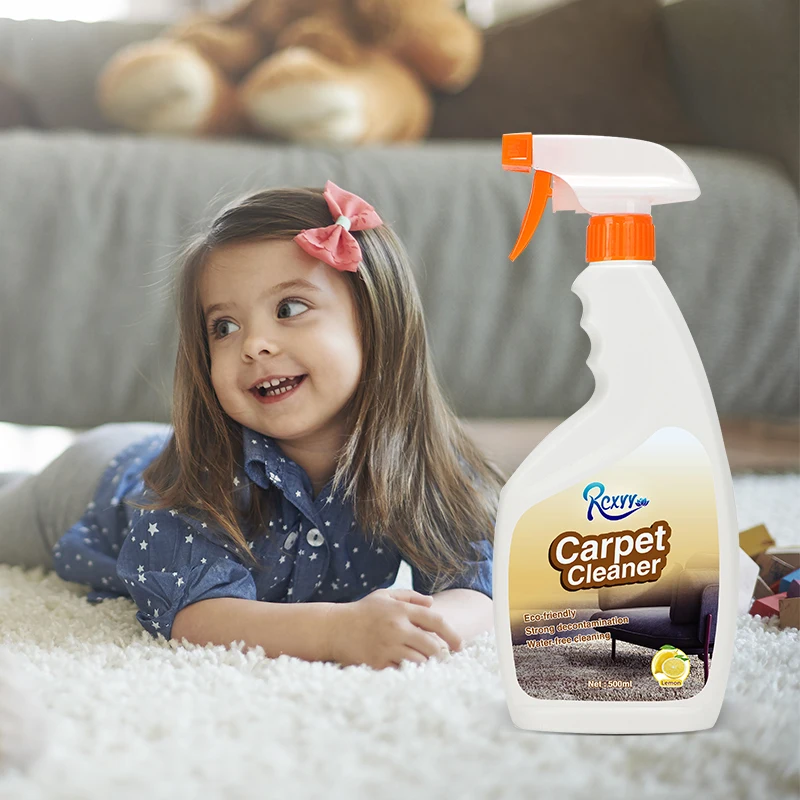 Customized Eco-friendly household cleaning product pets stain odor remove carpet cleaner spray