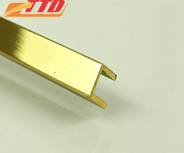 Premium U Shaped Brass Fitting, Brass Casting & Brass Hardware for Furniture Quality Press Metal Customized Plating Round Finish