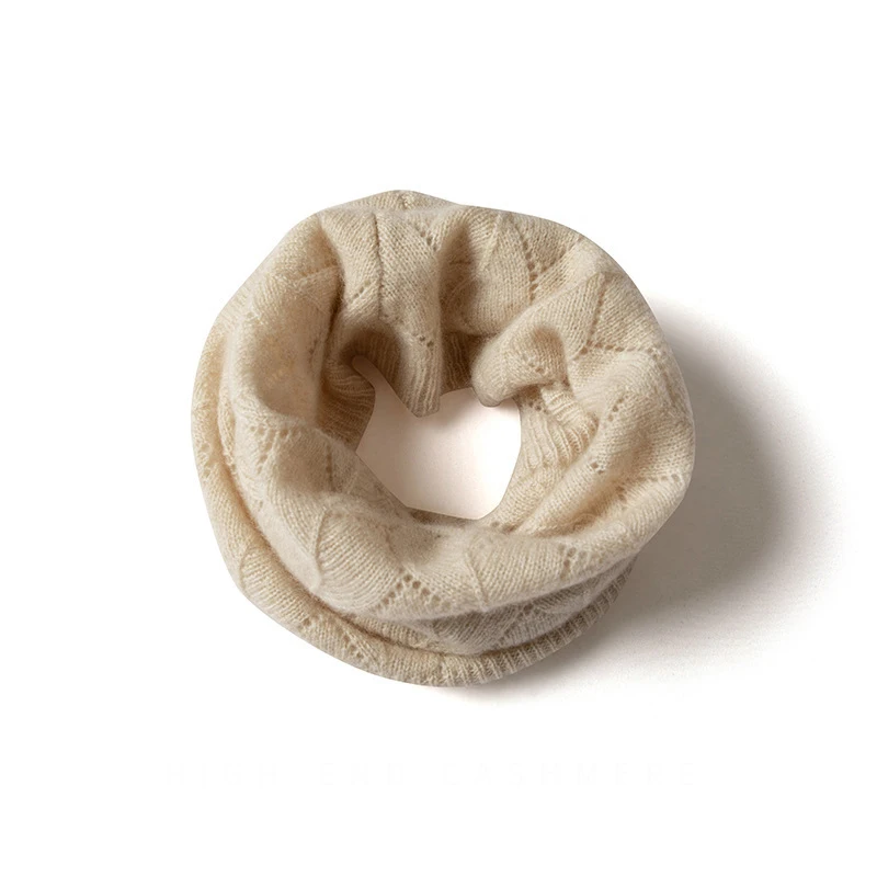 Cashmere Warm Knitted Scarf Neck Scarf Cashmere Collar Scarf