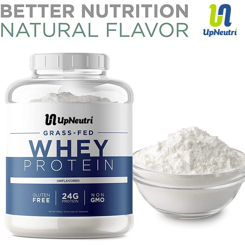 Whey Protein 100% Gold Standard plastic shaker Protein supplement vanilla strawberry flavor with private label OEM/ODM