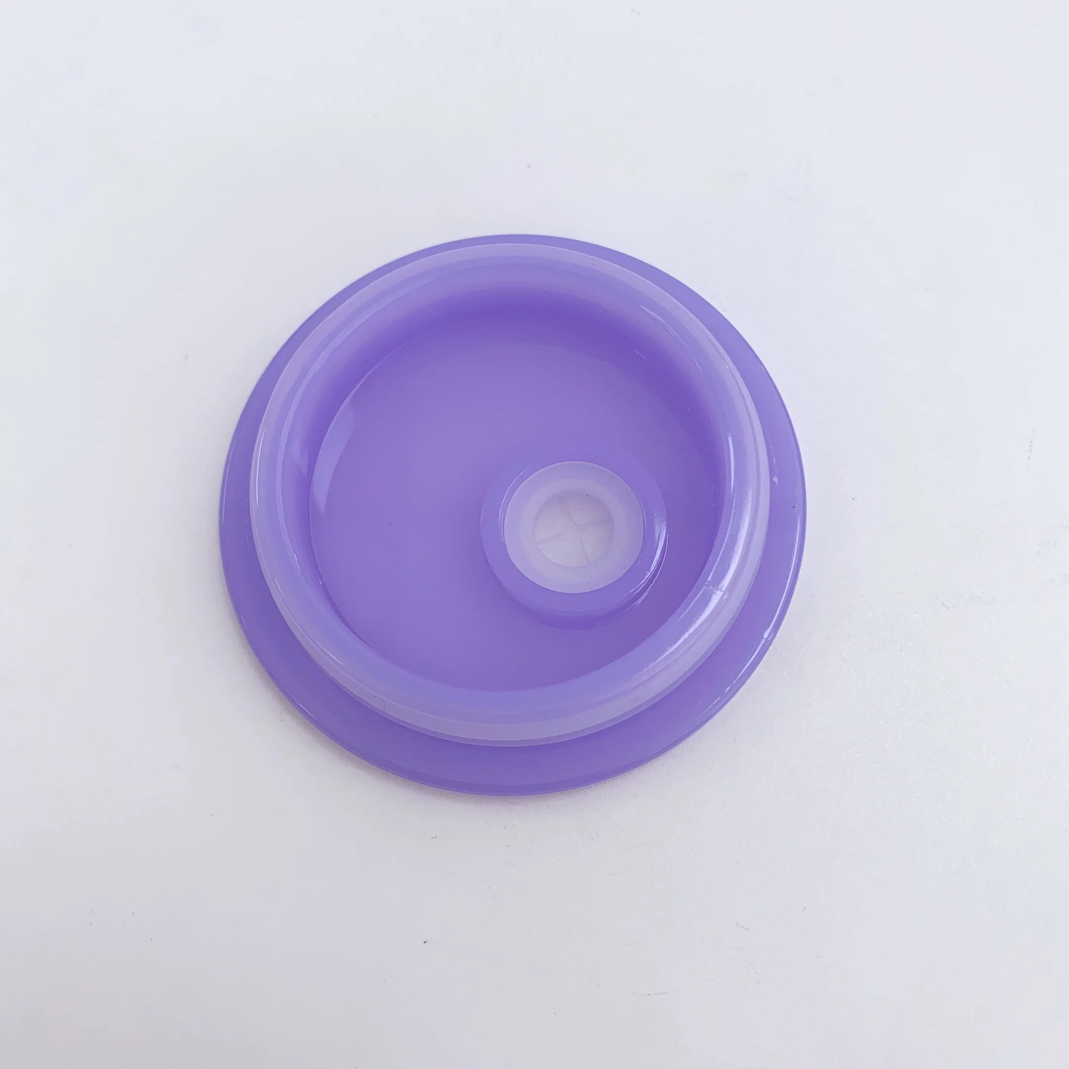 US warehouse in stock New arrival 16oz ombre jelly glass can gradent jelly with Colorful Plastic Lid and Straw for vinyl