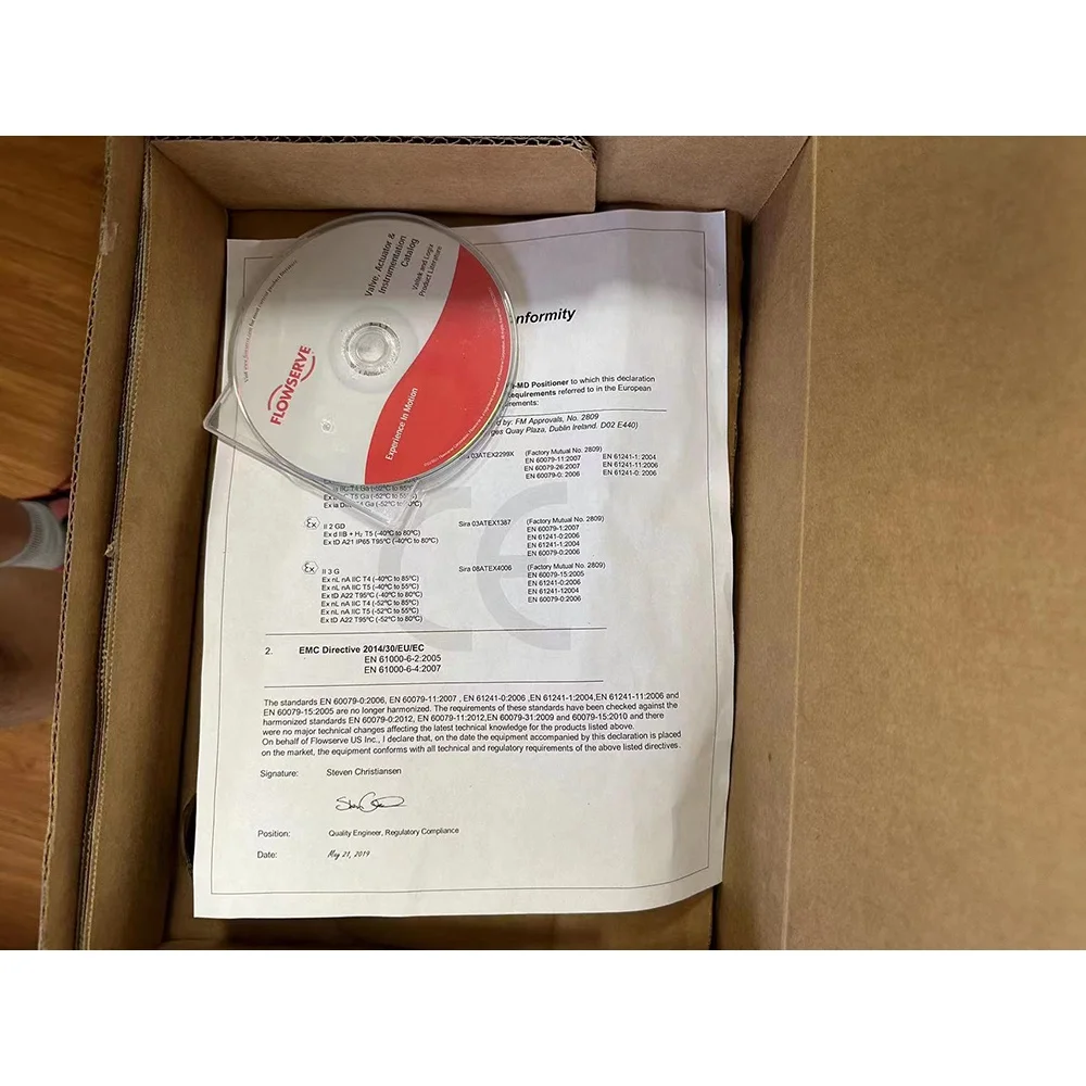 New Flowserve LOGIX 3201MD-28-D6-M-03-40-0S-00 Industrial Digital Positioners