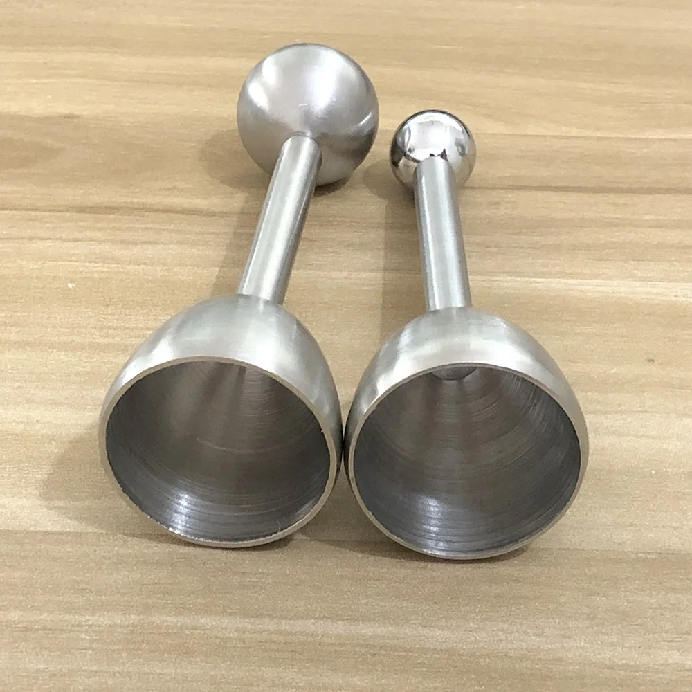 Top Quality Kitchen Tool 304 Stainless Steel Egg Shell Beater Creative Separator Household Single and Double Head Egg Opener