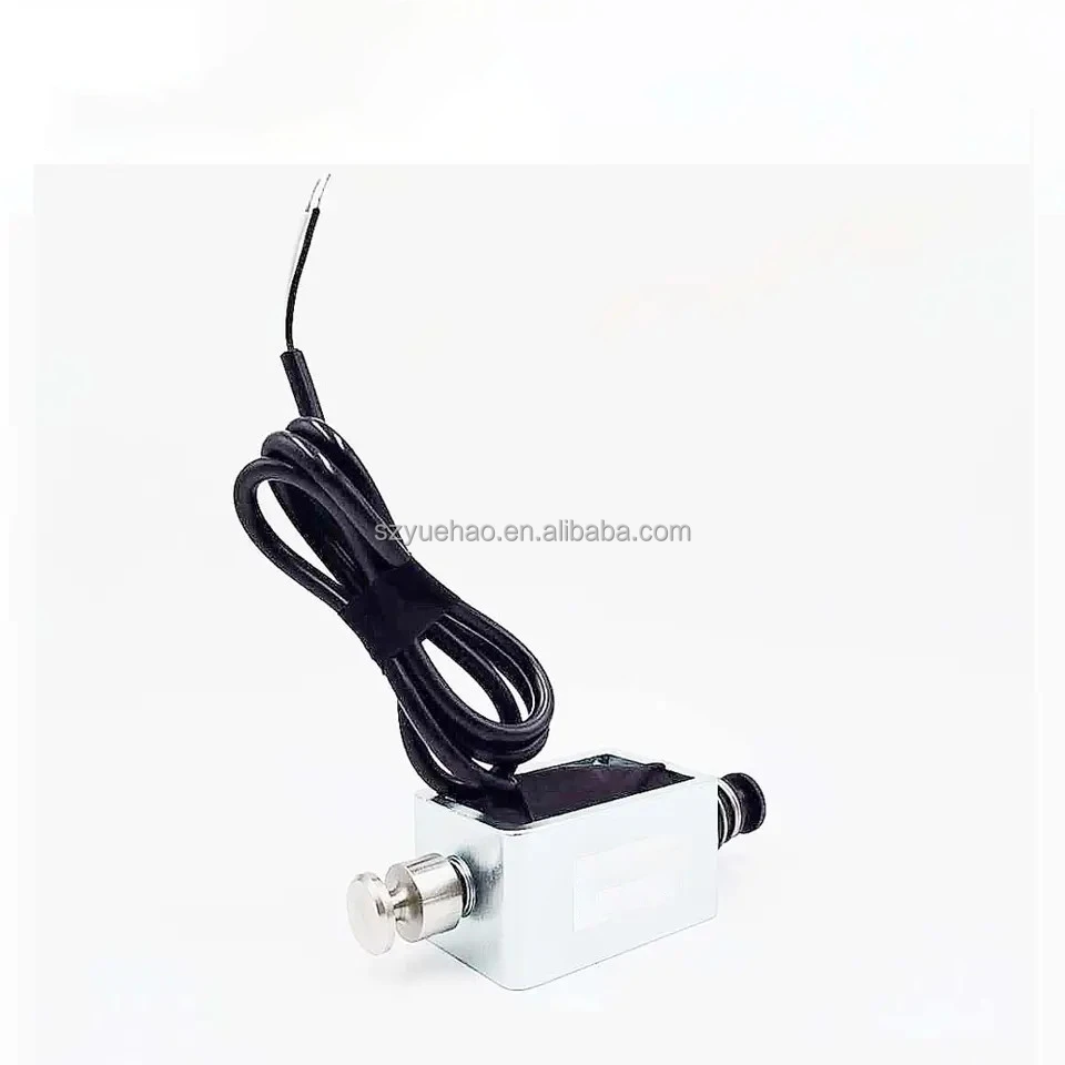 1660HAB 5 мм маленький мини DC 12 В 24 Электромагнит с открытой рамой толкатель электромагнитный линейный привод