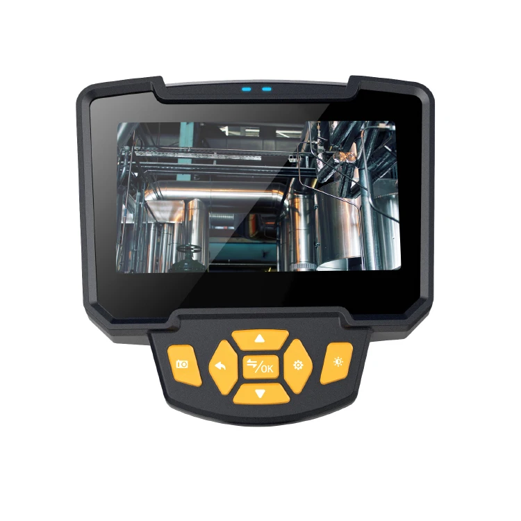 8mm 4.3inch Lcd Screen Handheld Inspection Camera System Recording Endoscope For Car Engine