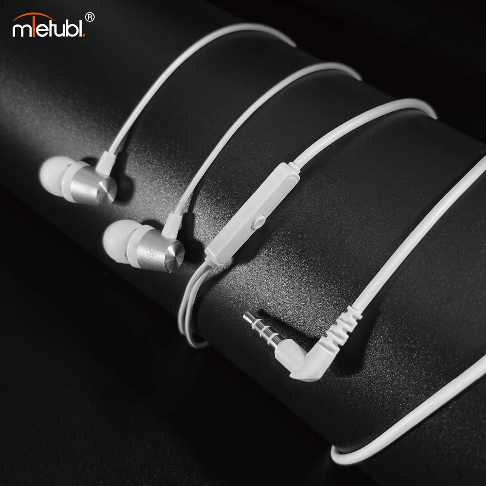MTB-L05 hot sale cheap price headset 3.5MM bend connector in-ear earphone for mobile