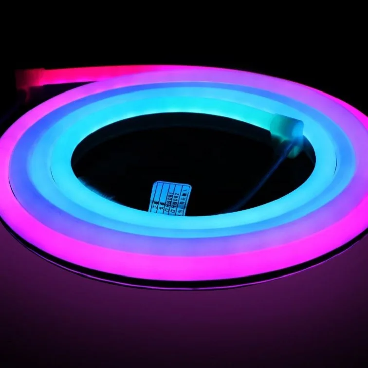 Силиконовые Тира веревка Luces трубы 5v 12v Rgb изготовленное на заказ лампа Led Flex неоновые полосы Led неоновая подсветка неоновые часы со светодиодами и гибкий