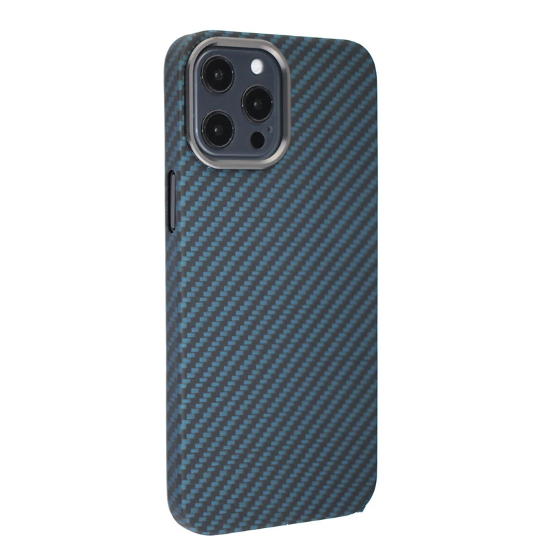 Custom Logo Ridge Carbon Fiber Case with Metal Frame for iPhone 11 12 13 14 Pro Max Samsung Huawei Oppo Vivo Xiaomi Redmi Sony