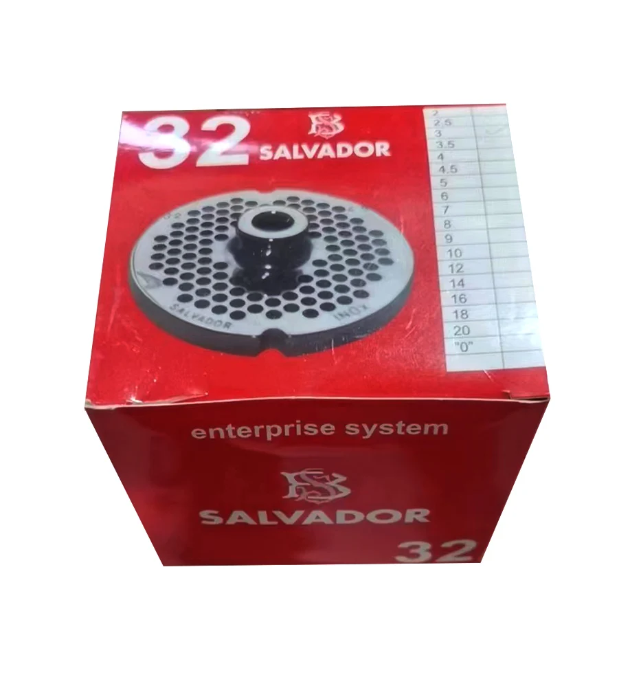 Wholesale Price Italian Standard Salvador Plates Knife #12/22/32/42 Replacements Blades for Meat Grinder