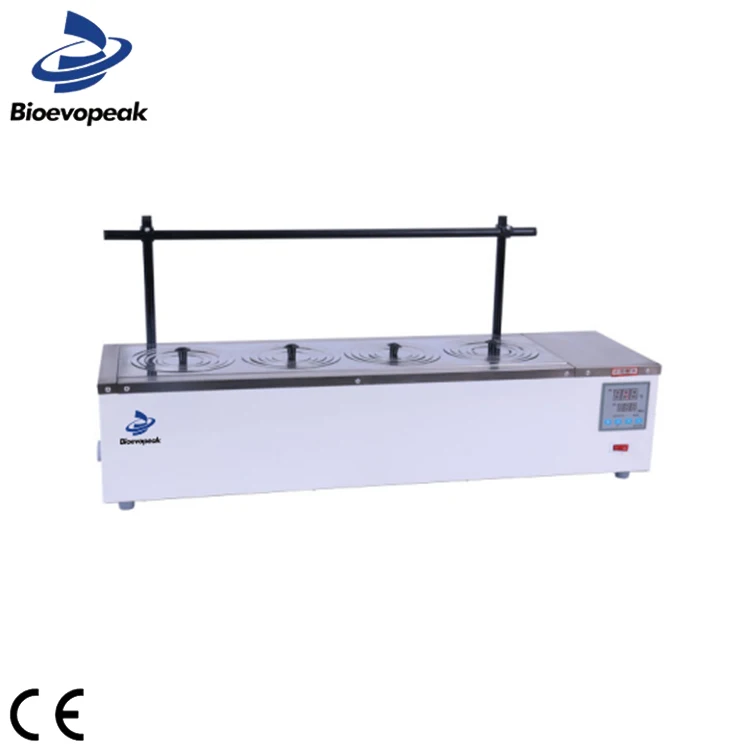 Bioevopeak лаборатории водяной бане, WB-1R4H-4 Высокая точность контроля температуры