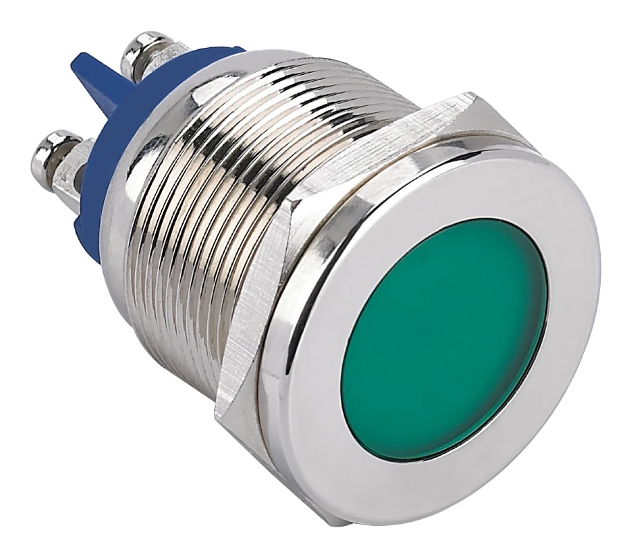 
LYAN SCREW TERMINAL, 22mm, miniature led indicator lamps, anti-vandal waterproof metal indicator, LYD22T-D/L 