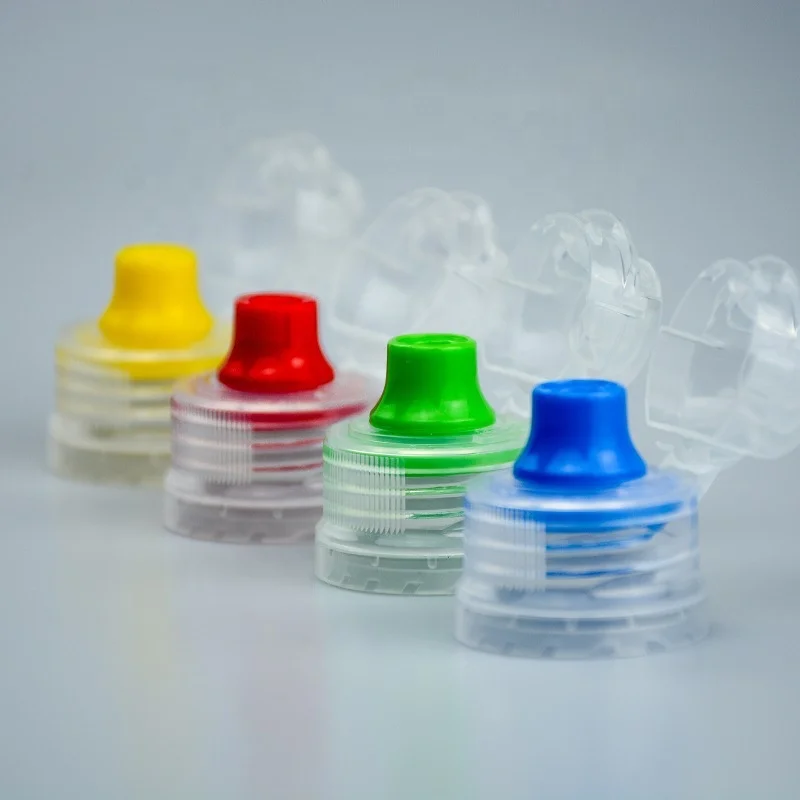 28mm 30mm 38mm sport water bottle plastic flip top cap