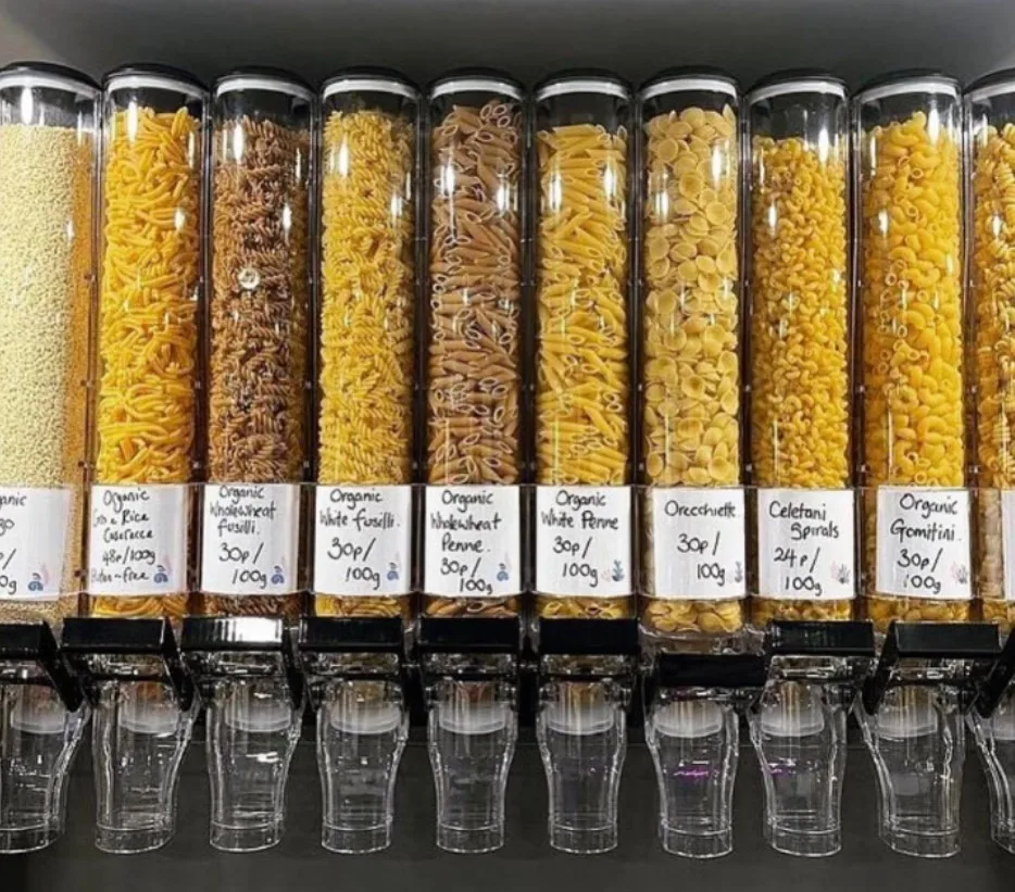 10L capacity bulk food display dispenser dry food cereal  dispensers