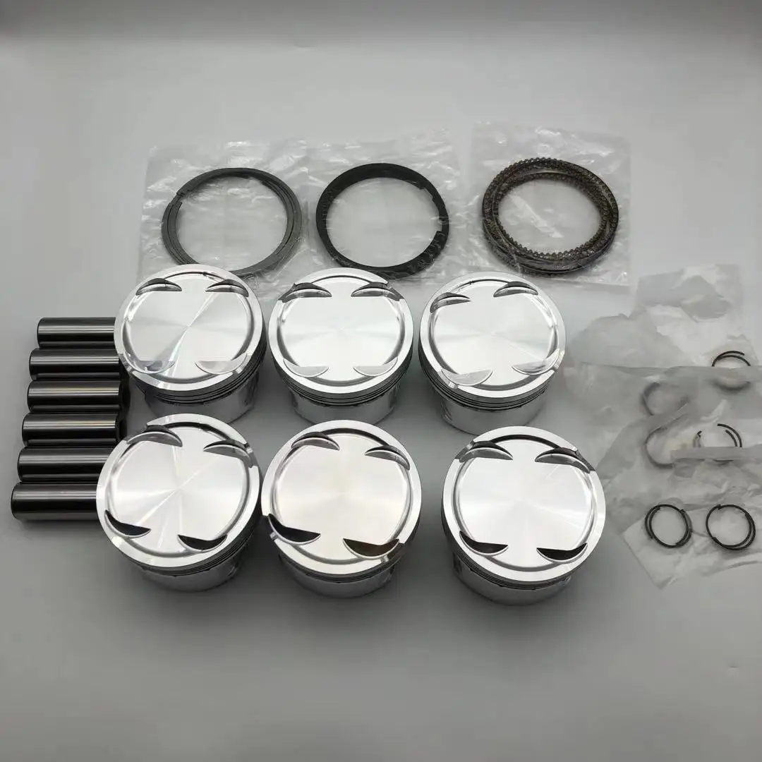 Best quality Forged pistons  86/86.5/87mm  Forged pistons for Toyota Supra 2JZ GTE with pins and rings