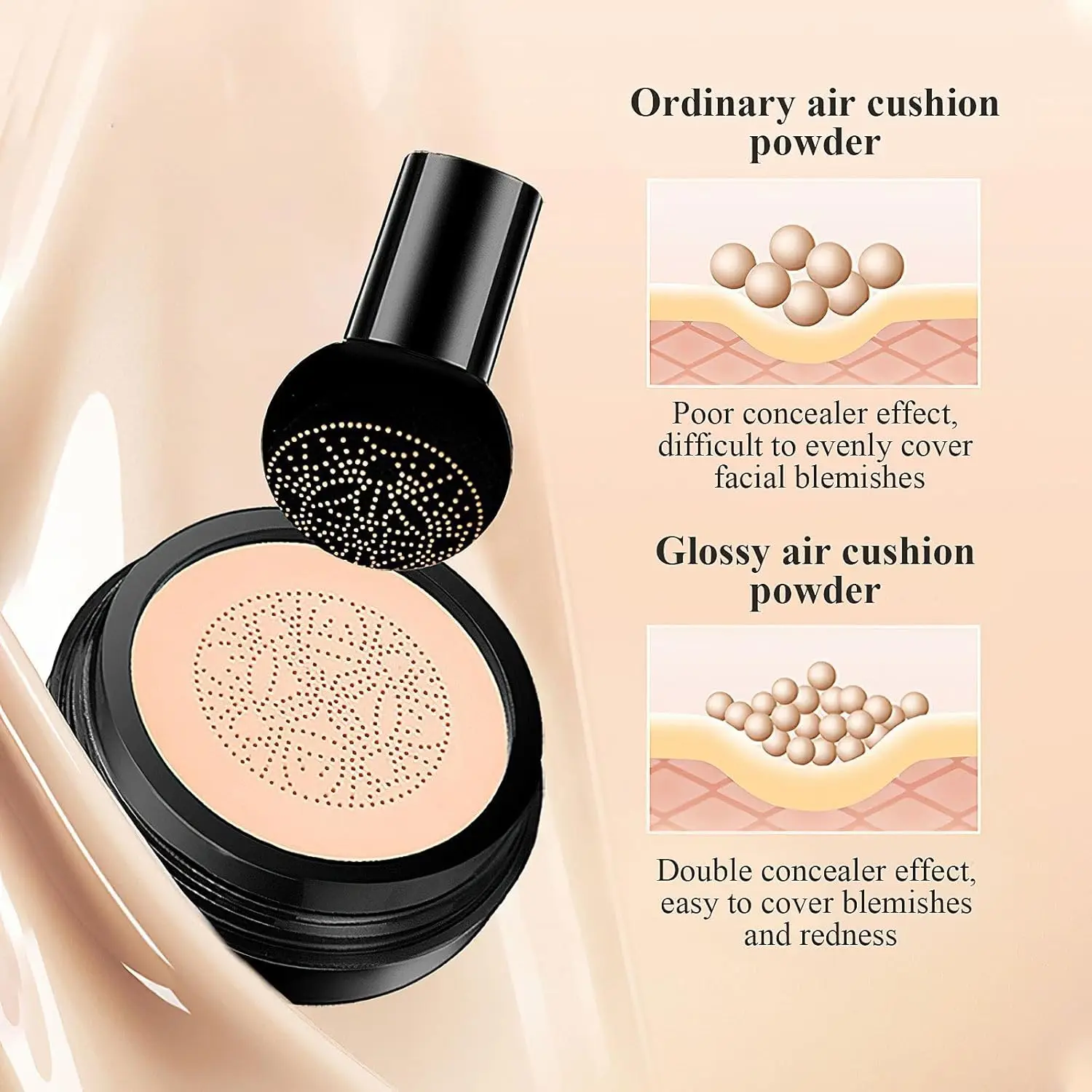 New Products Anti-Aging Perfect Skin Youthful Glow Pore Minimizing Moisturizing Cc Cream