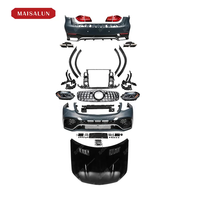 MSL Manufacture New Design Mercedes GL To GLS Conversion Kit For Benz GL W164 Upgrade To  GLS W166 Model