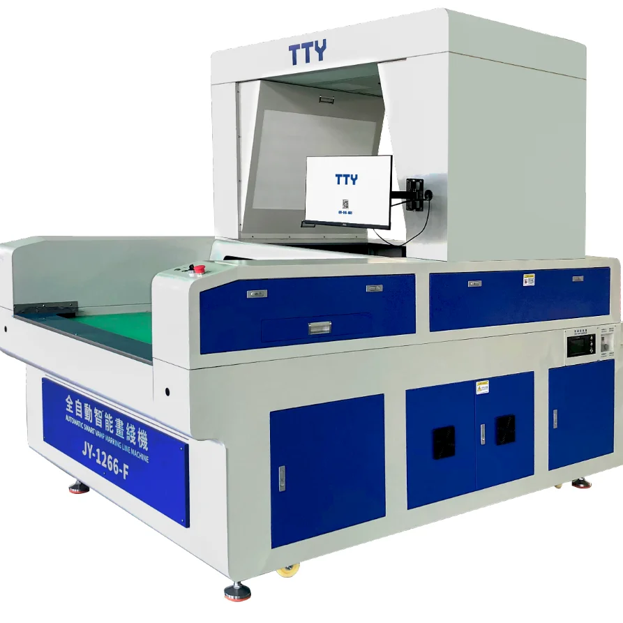 
 JY-1266-F интеллигентая (ый) Быстрое сканирование вамп линейная маркировочная машина  