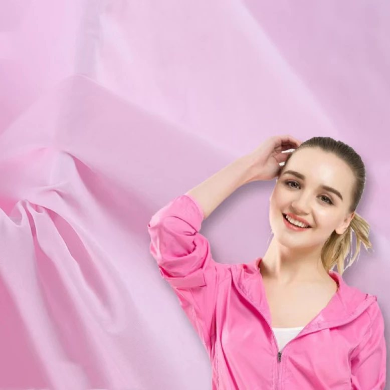 Hot spot winter super light down jacket cotton jacket fabric waterproof pad fine grid 470T nylon fabric