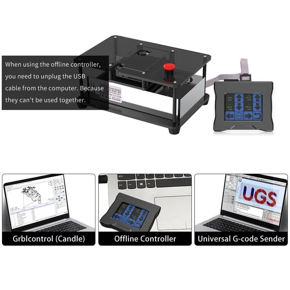 LingYue 500 Вт Шпиндельный мини-фрезерный станок с ЧПУ 3 оси 4540 маленький ЧПУ металлический Гравировальный фрезерный станок