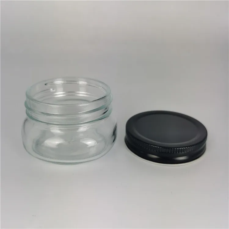 150ml small bottles food use sublimation glass jam mason jar caviar containers wholesale