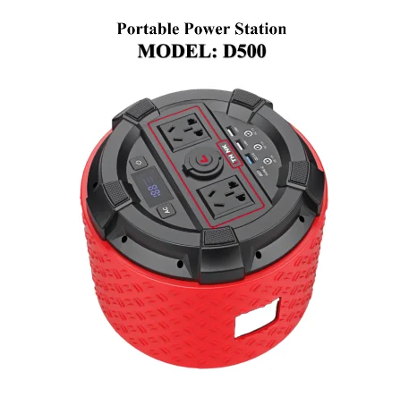 1200W Solar Charger Outdoor Power Supply 144000mAh Portable High Capacity Power Station For Camping Truck Explorer