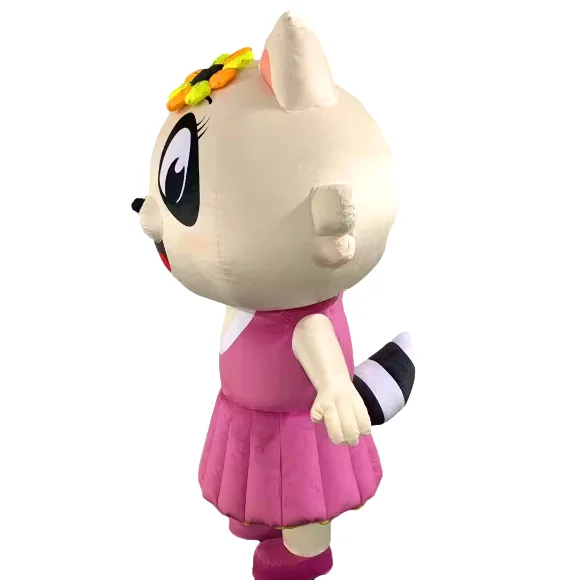 Inflatable Cartoon walking cat costume for Parade Advertising event Decoration