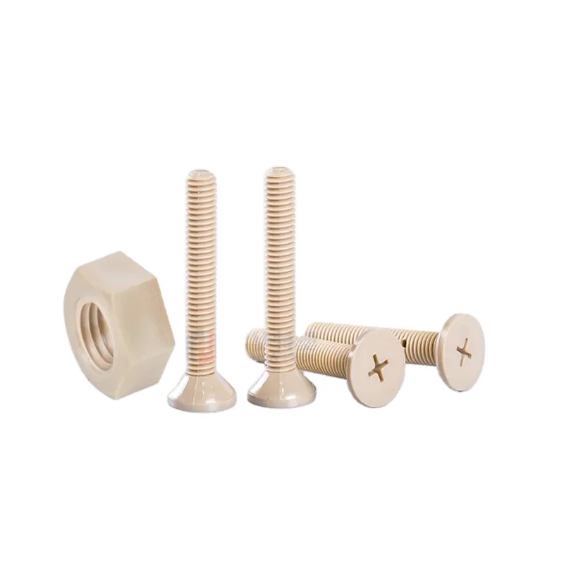 High Precision Machining Adapters PEEK Screws PEEK fasteners