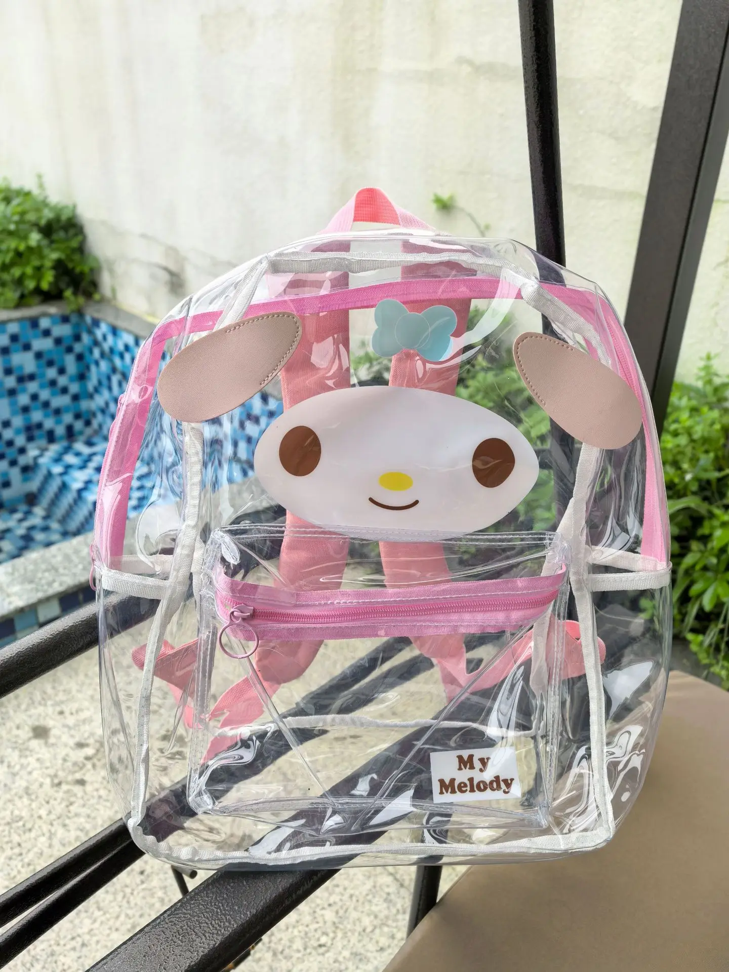 DHF998 Новое поступление мультяшный прозрачный рюкзак из ПВХ kawaii Kuromi дорожная сумка большой емкости водонепроницаемая школьная