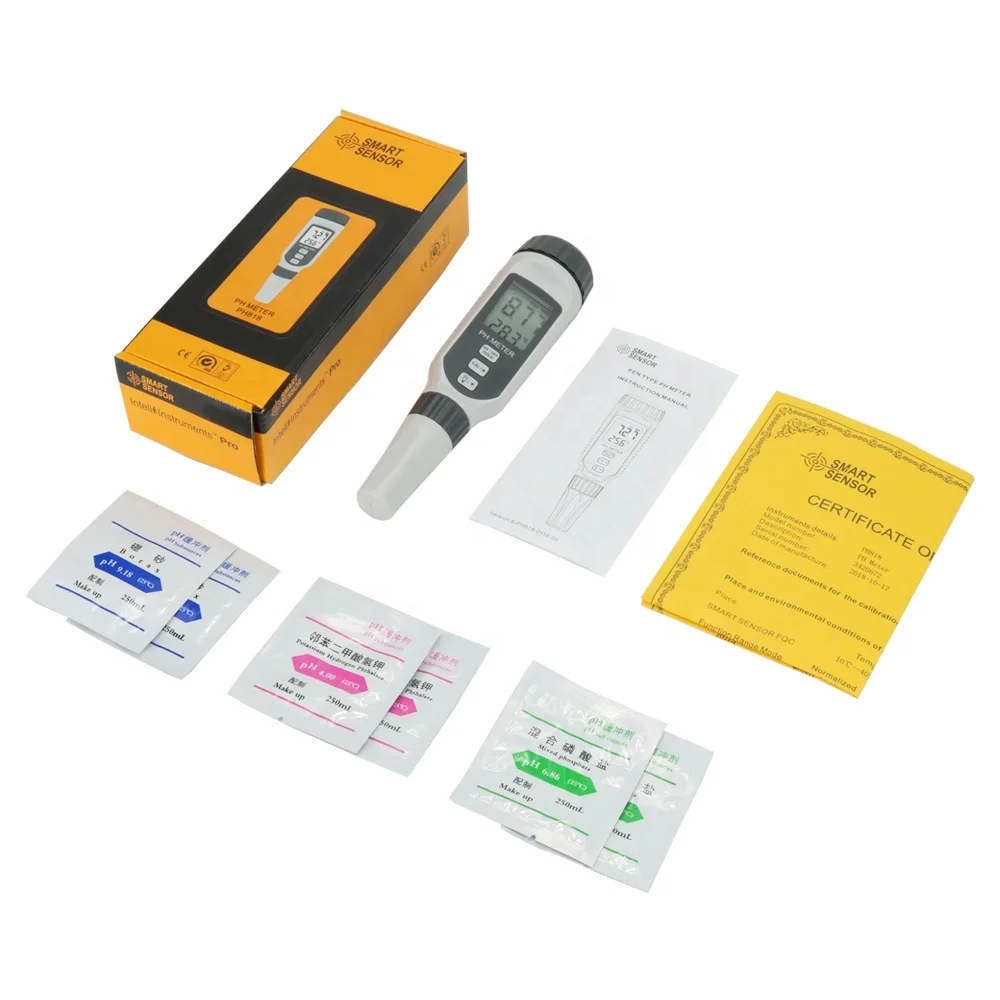 2019 New Arrive Professional pH Water Quality Tester Portable Pen Type pH Meter tester