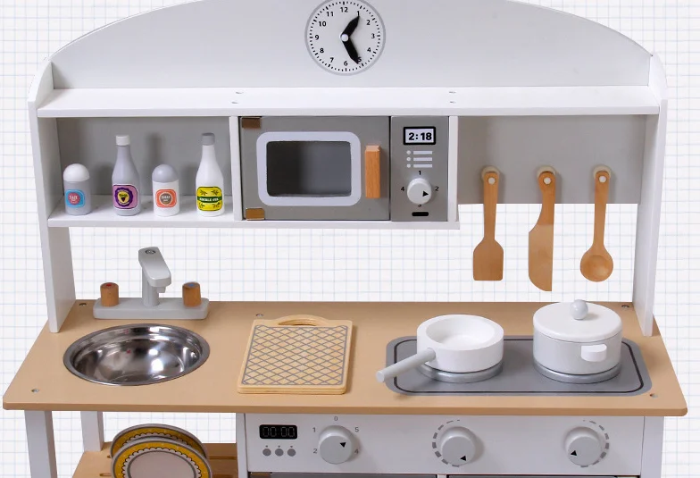 New shape hot sale Wooden Japanese style kitchen toys Wooden boys Japanese kitchen  Wooden toys Japanese kitchen