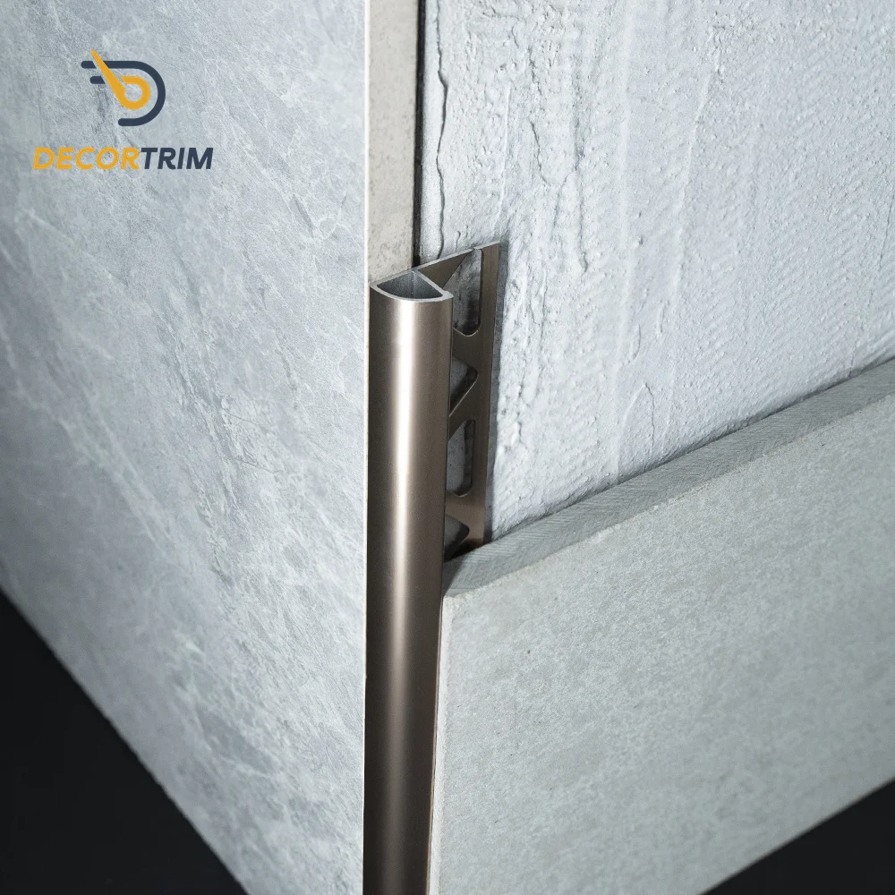 Prolink Metal Mirror Polished Stainless Steel Tile Accessories Metal Ceramic Corners For Marble Edge Aluminum Tile Trim