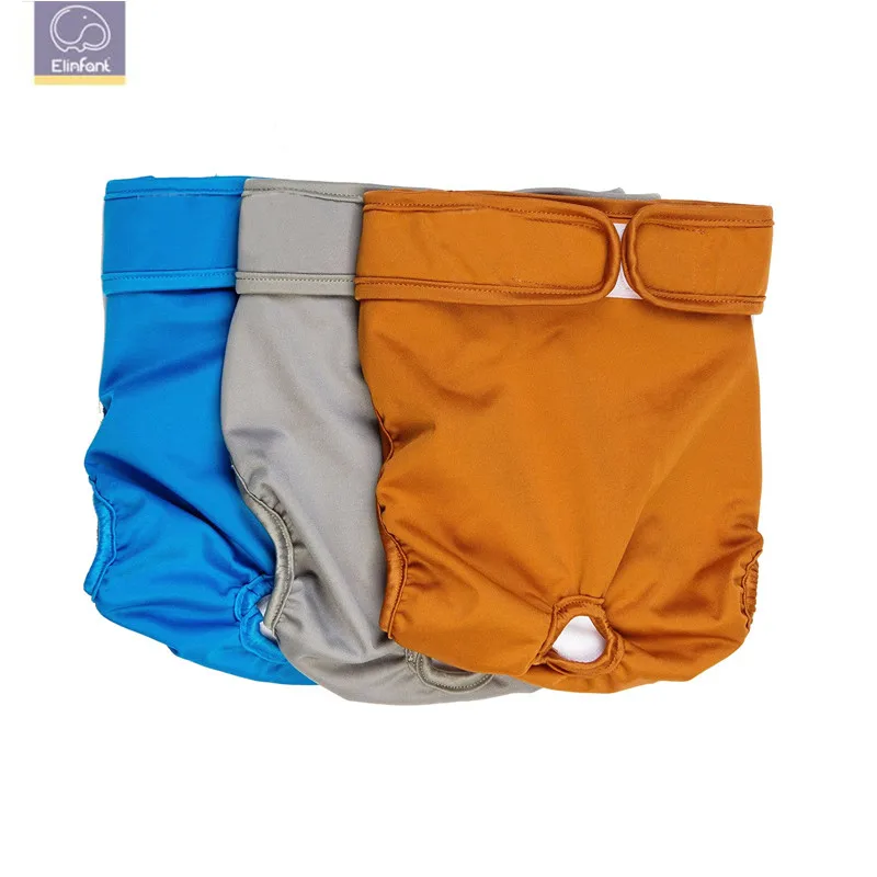 Бренд Elinfant OEM многоразовые подгузники для собак моющиеся домашних животных