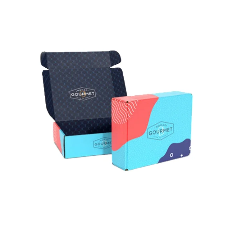 High end China factory custom made logo printing sturdy corrugated paper box mailor box shipping box