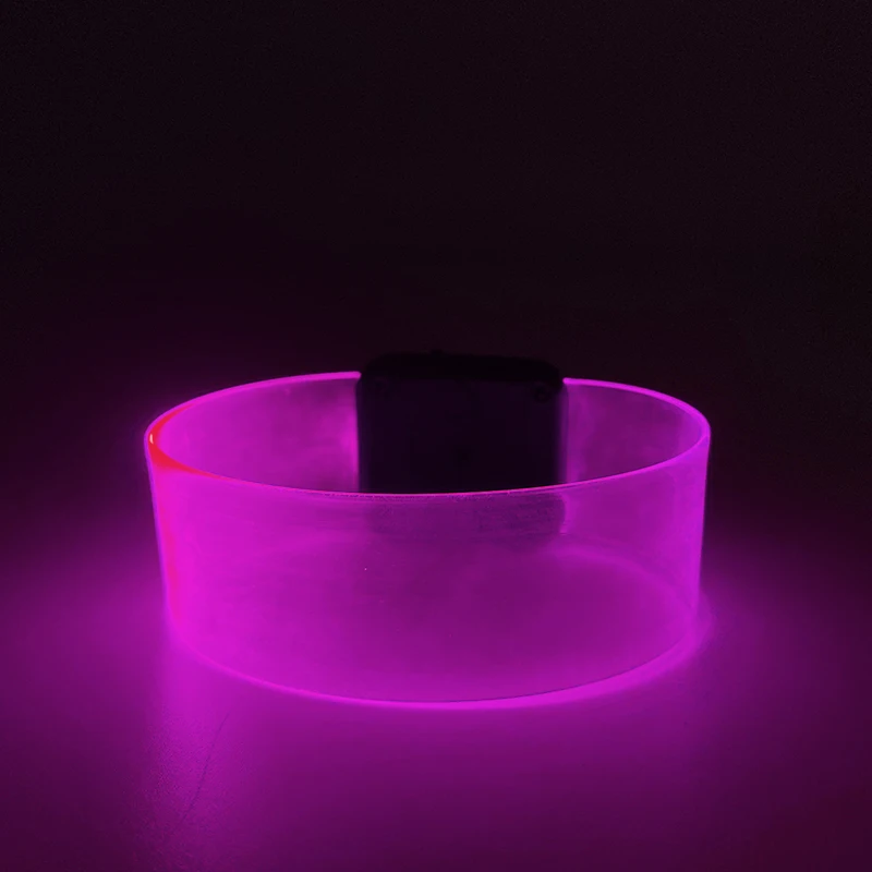 Wholesale magnetic suction LED glow bracelet bar party atmosphere cheering flash bracelet