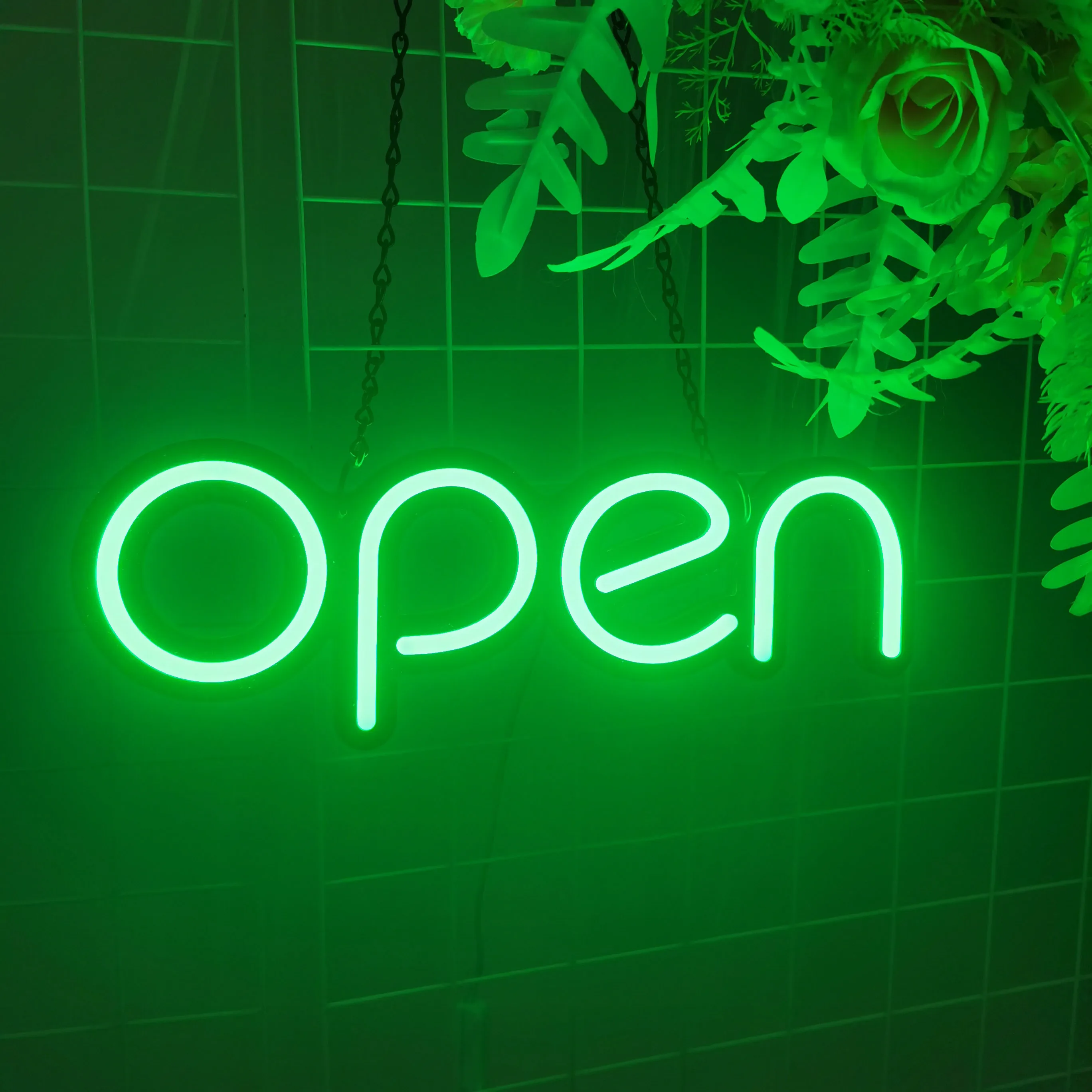open LED  neon sign  custom neon light sign