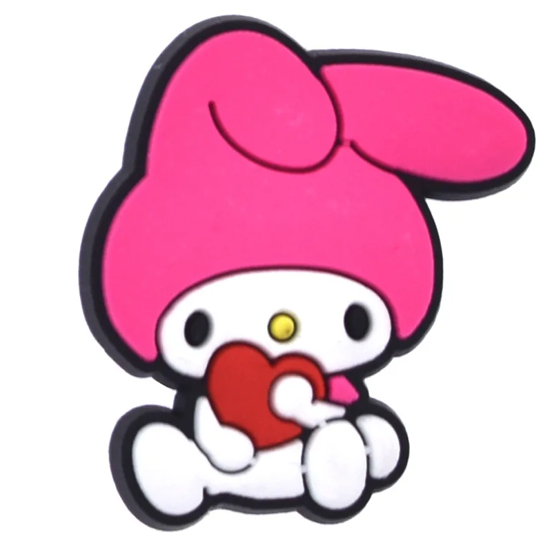Сумки для обуви декоративные Мультяшные милые мелодии Kuromi Kitty Cat Cinnamoroll Keroppi двойные звезды заколки шармы DIY из ПВХ