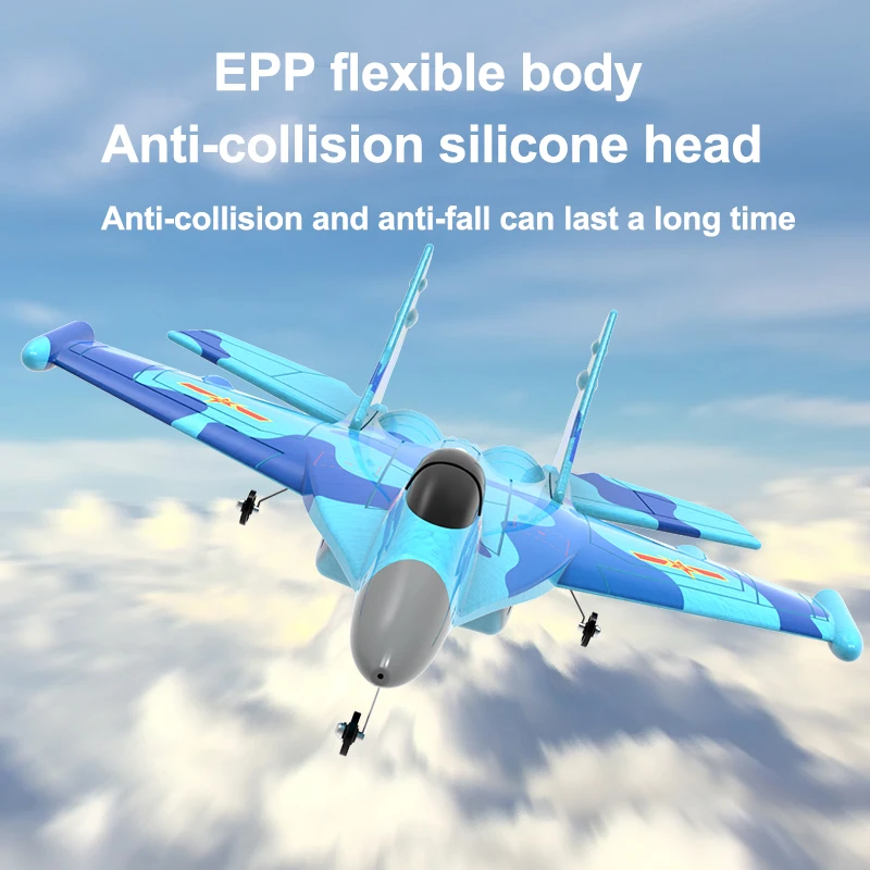 2023 New  epp foam jet glider model unmanned aircraft stunt drone remote control aircraft J-11 fighter model rc plane