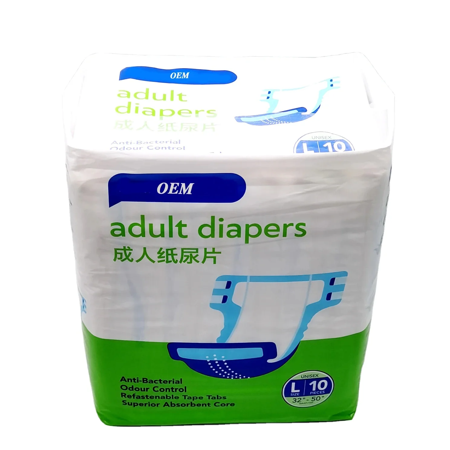 FREE TARIFF Wholesale All Printed Big Size Incontinence Super Absorption Overnight Disposable Adult Diaper For Women